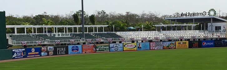 Outfield Wall Banners