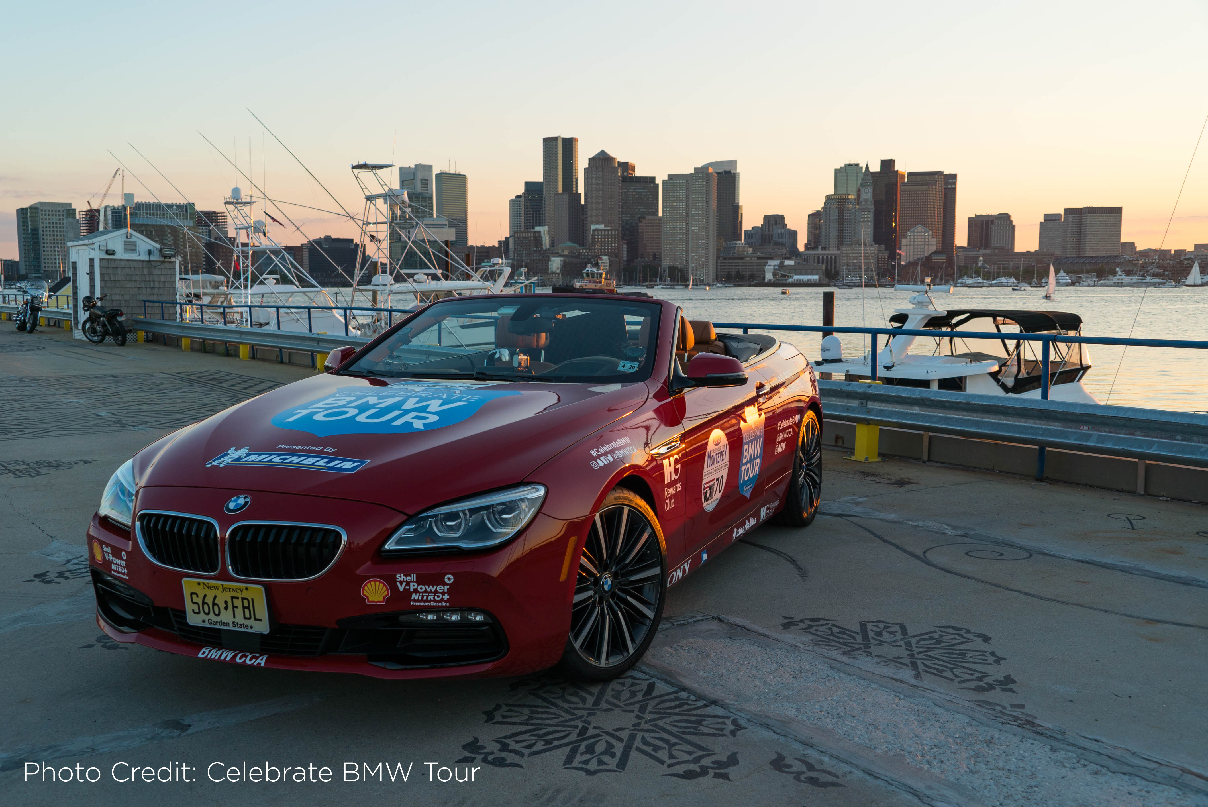 Celebrate BMW Tour Vehicle Graphics Boston