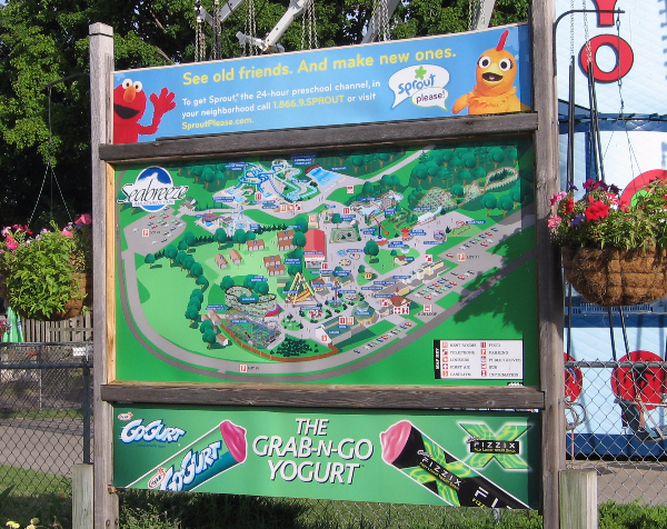AMI amusement Park Maps