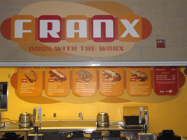 Franx Concession Signage