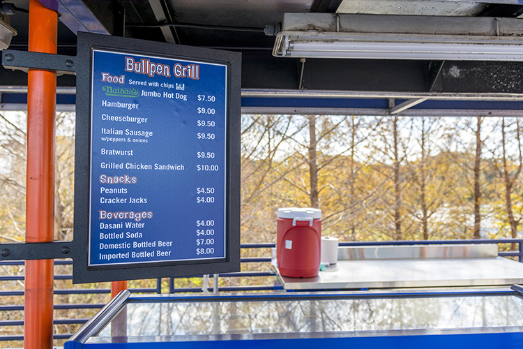 Mets Concession Singage