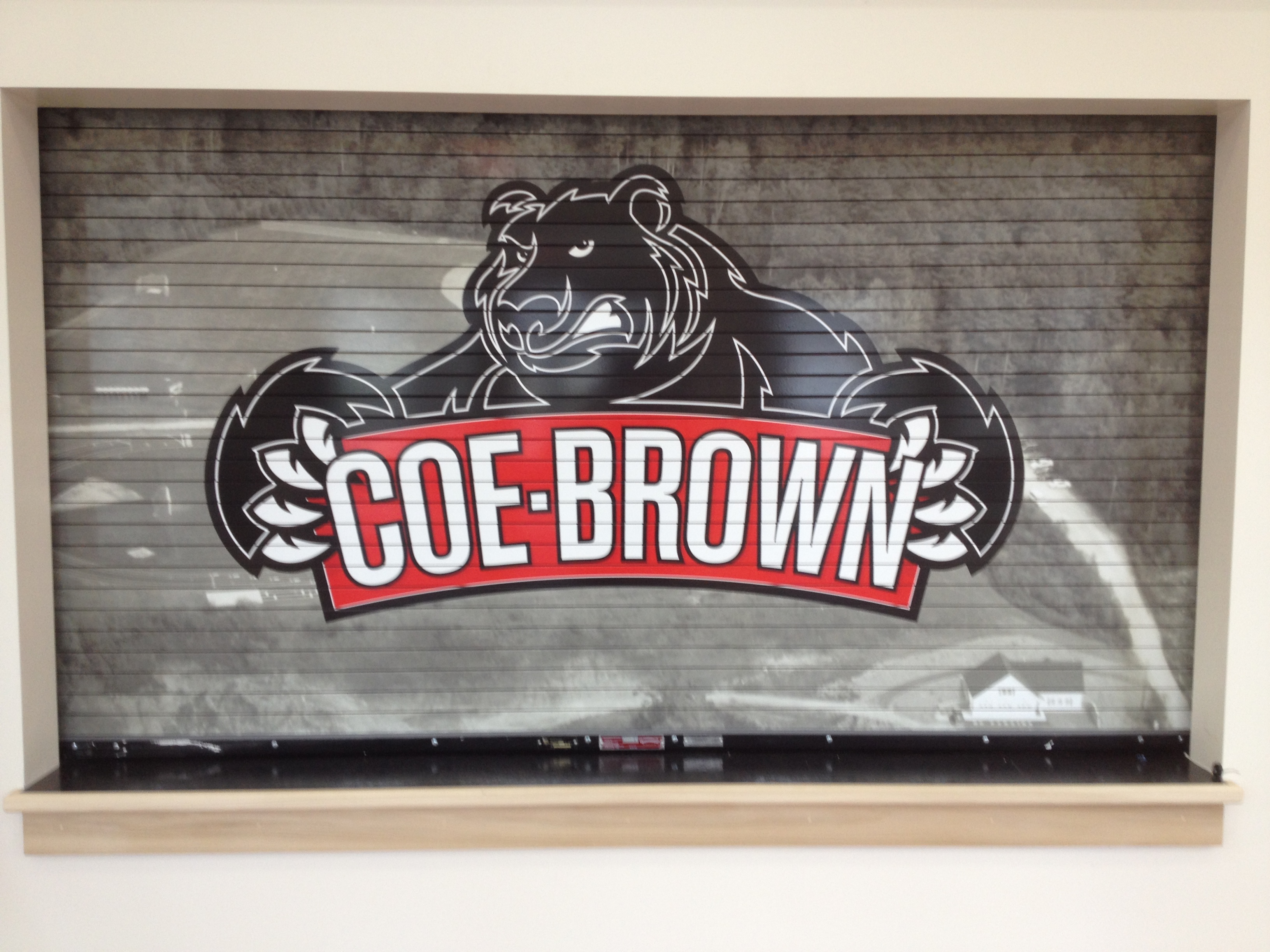 Coe-Brown Concession Signage 