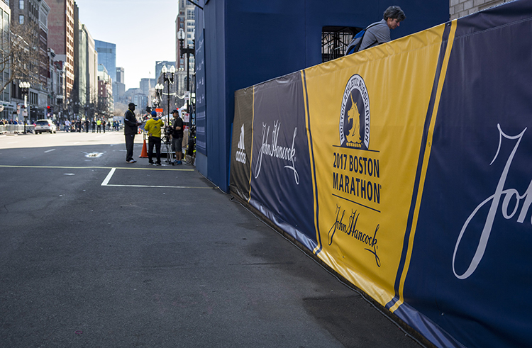 Boston Marathon Finish Line Vinyl Banners