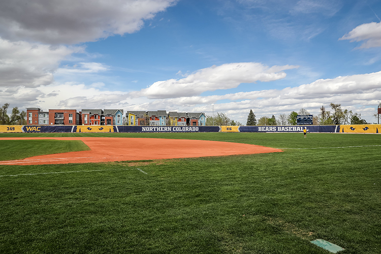 University of Northern Colorado Full Outfield Baseball Windscreens
