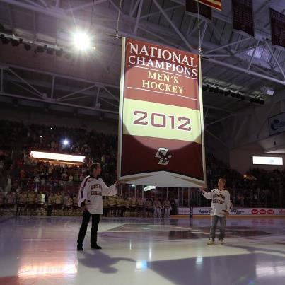 Boston College Championship Banner Ceremony
