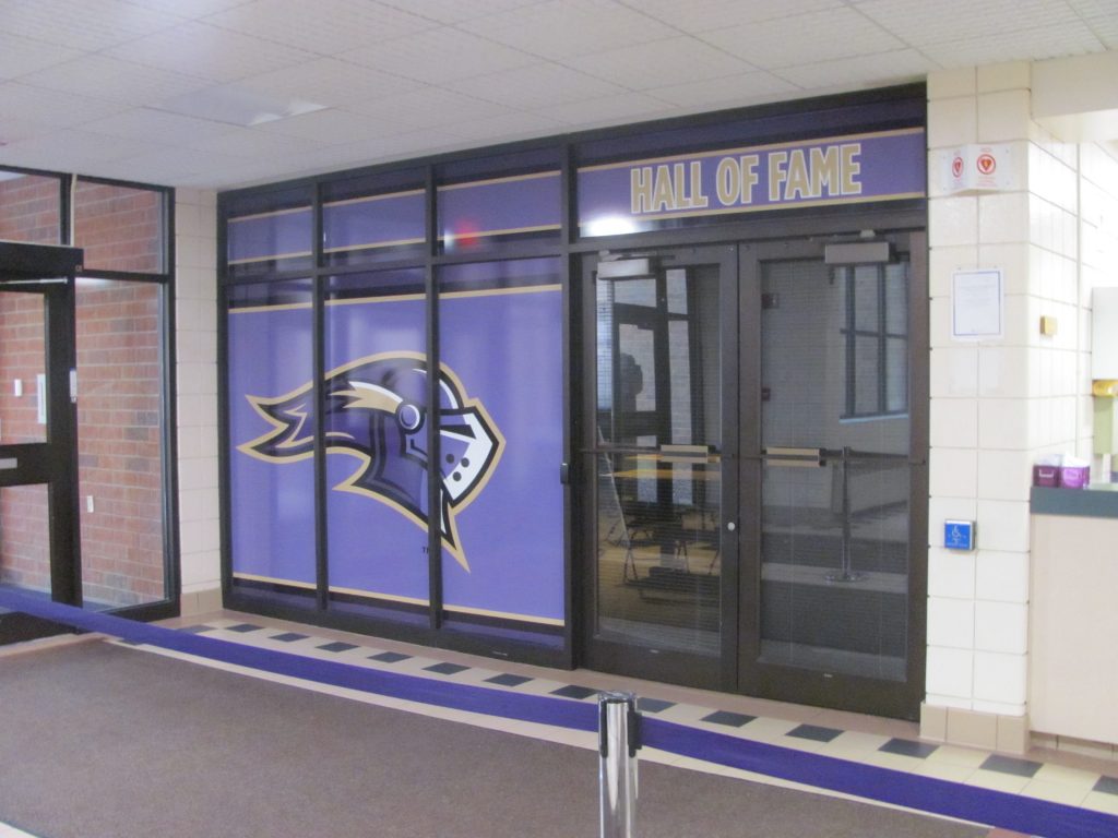 Saint Michael's College Opaque Window Graphics