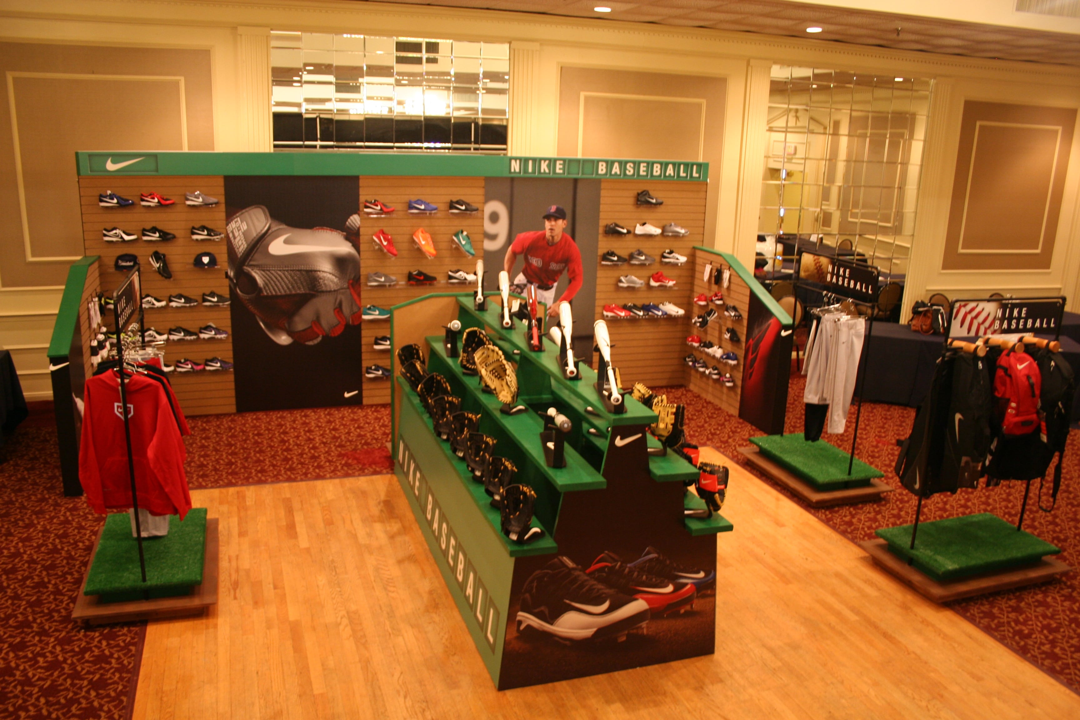 Nike Baseball Tradeshow Booth 