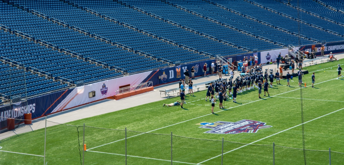 NCAA Lacrosse - Mesh Banner Field Wrap