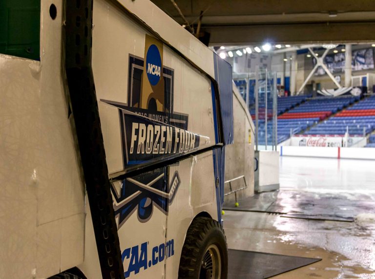 ncaa frozen four zamboni wrap