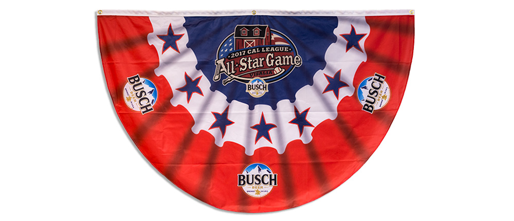 American Pleated Fan Flag USA American Bunting Decoration Logo G3 