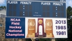 athletic scoreboard signage