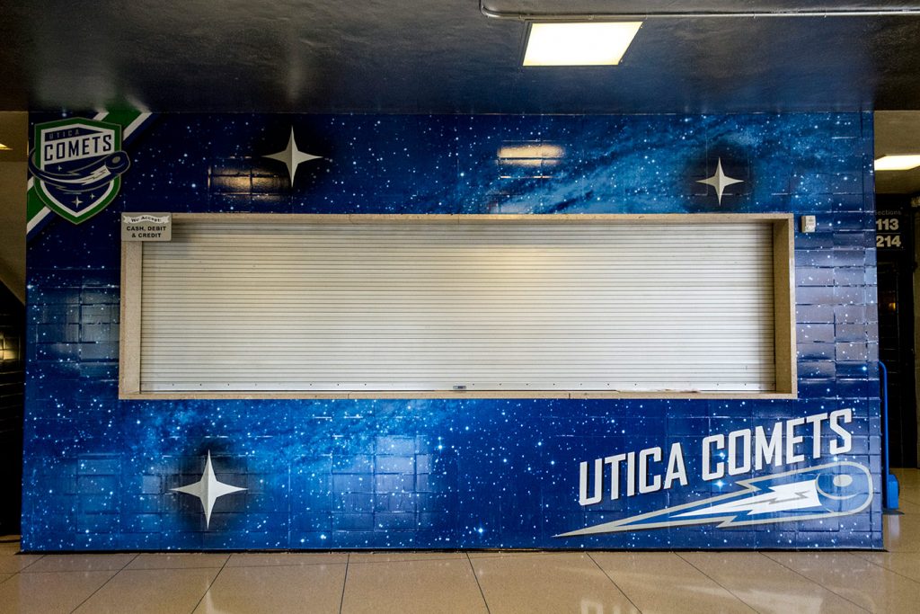 Utica Comets adhesive Wall Murals