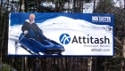 attitash mountain vinyl banner billboard