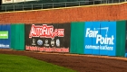 baseball stadium wall padding graphics
