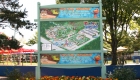 amusement park map signage