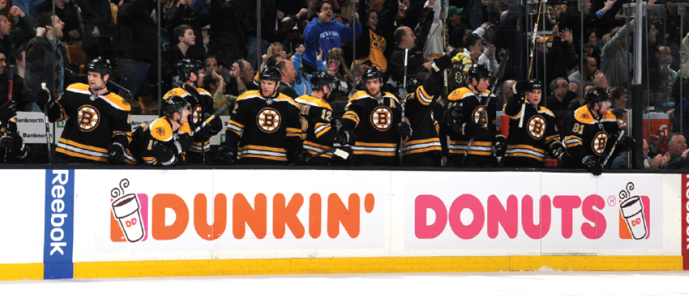 bruins dasher board hockey graphics