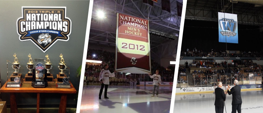 Championship Banners Sports Banners Custom Championship Banners