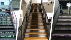 stair riser decal collage