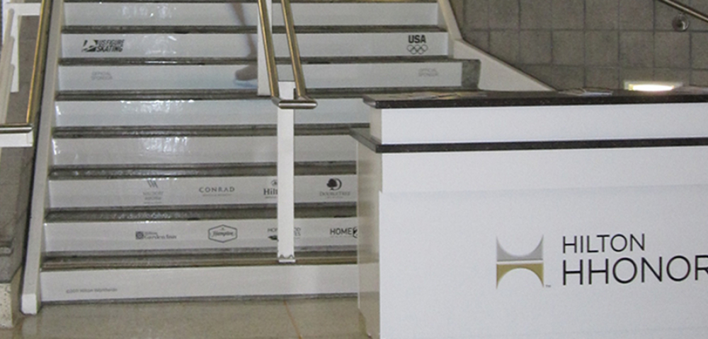 stair riser decal