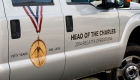 head of the charles regatta vehicle vinyl lettering