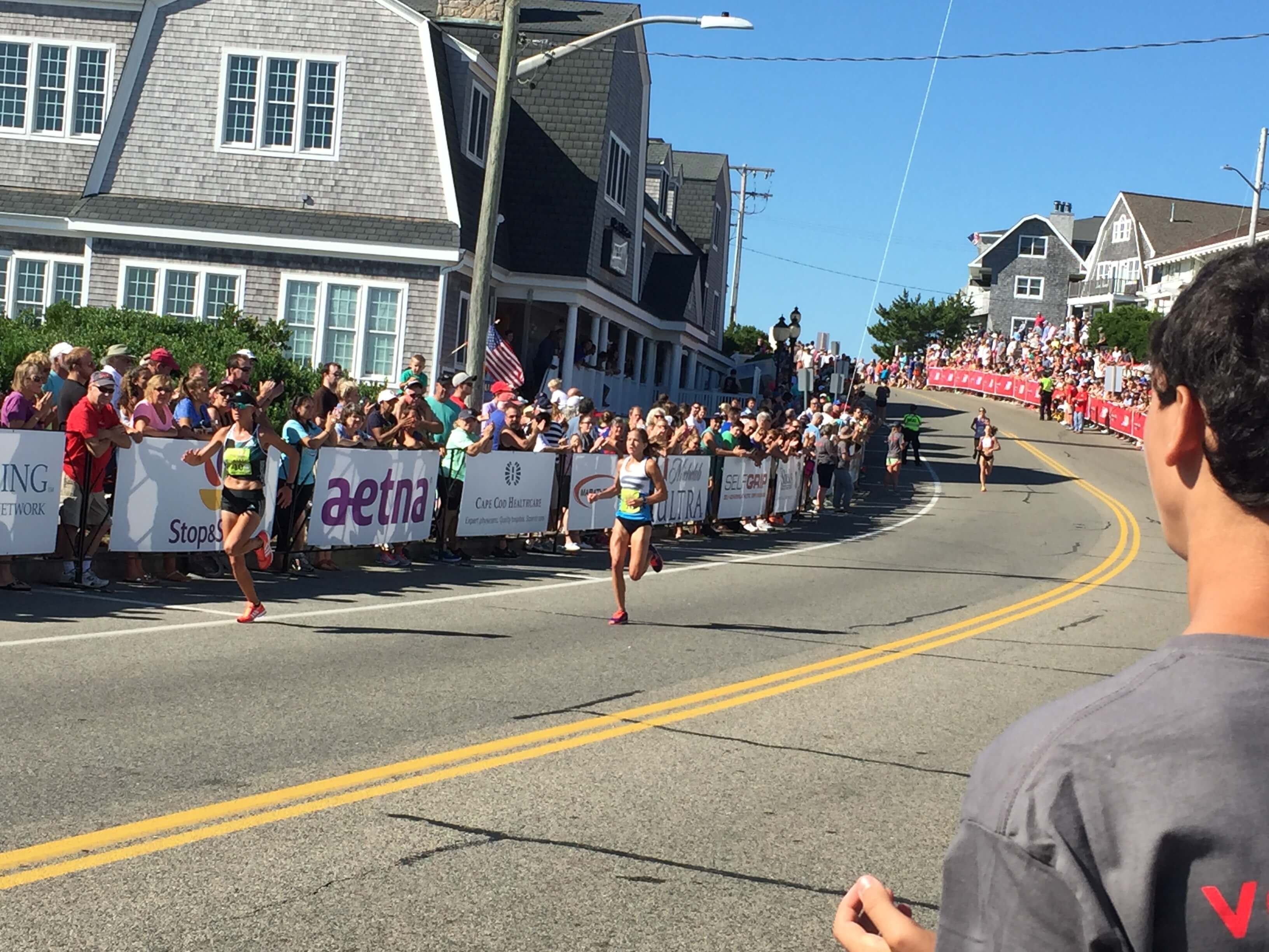 falmouth road race event mesh and mesh banners