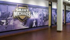 saint michael's adhesive wall mural