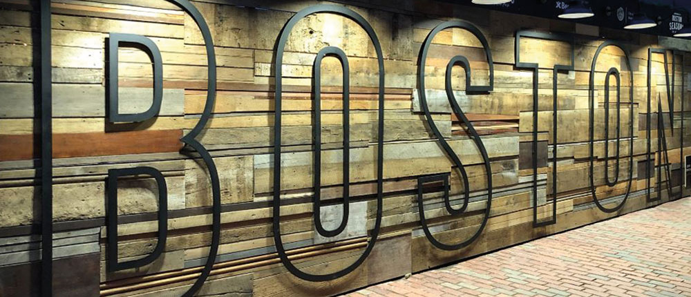 boston dimensional signage