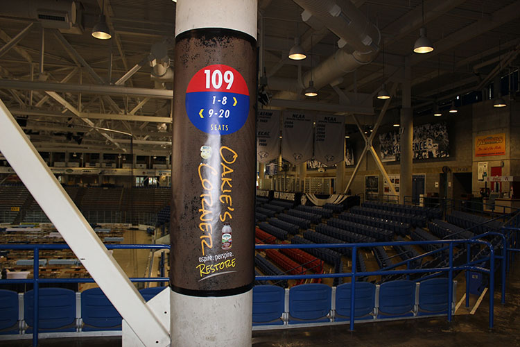University of New Hampshire - Printed Banner Pole Wraps