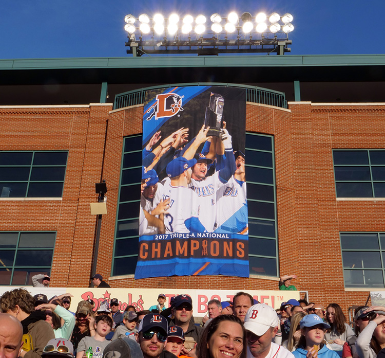 The Durham Bulls 2018 season opener was played at the Durham Bulls Athletic Park on Thursday, April 5, 2018