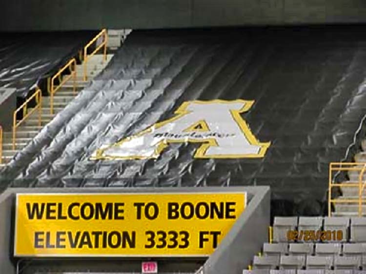 indoor arena section seat covers