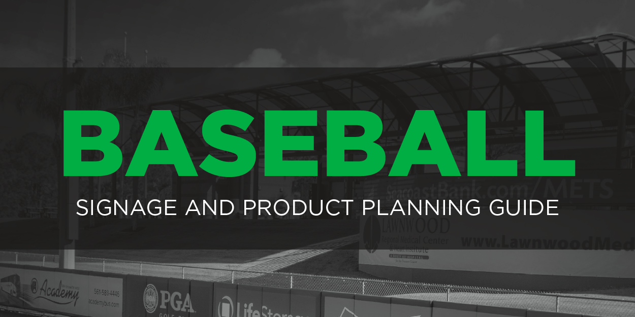 baseball signage planning guide