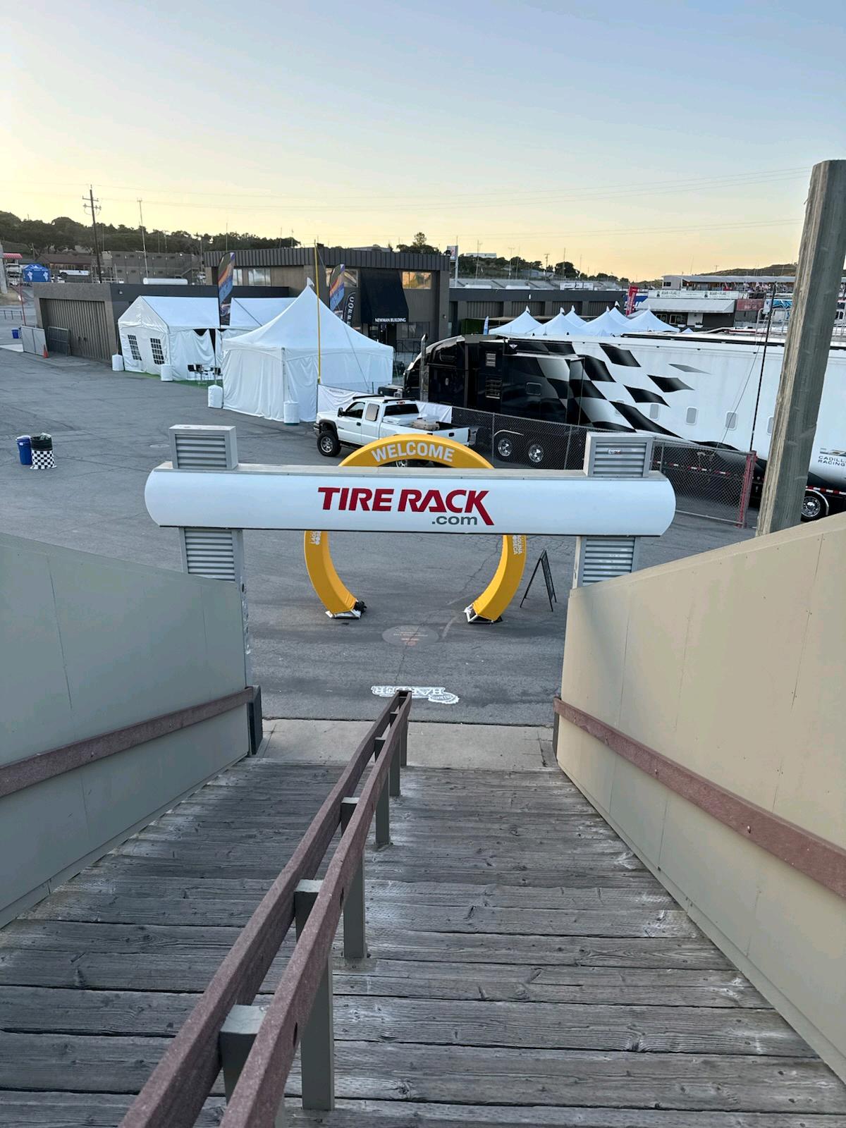 Weathertech Raceway Exhaust Racetrack Signage (WeatherTech Raceway)