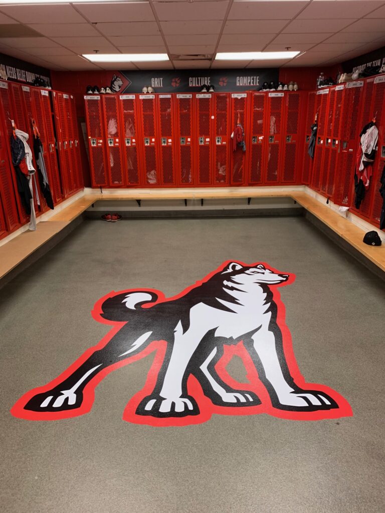locker room graphics