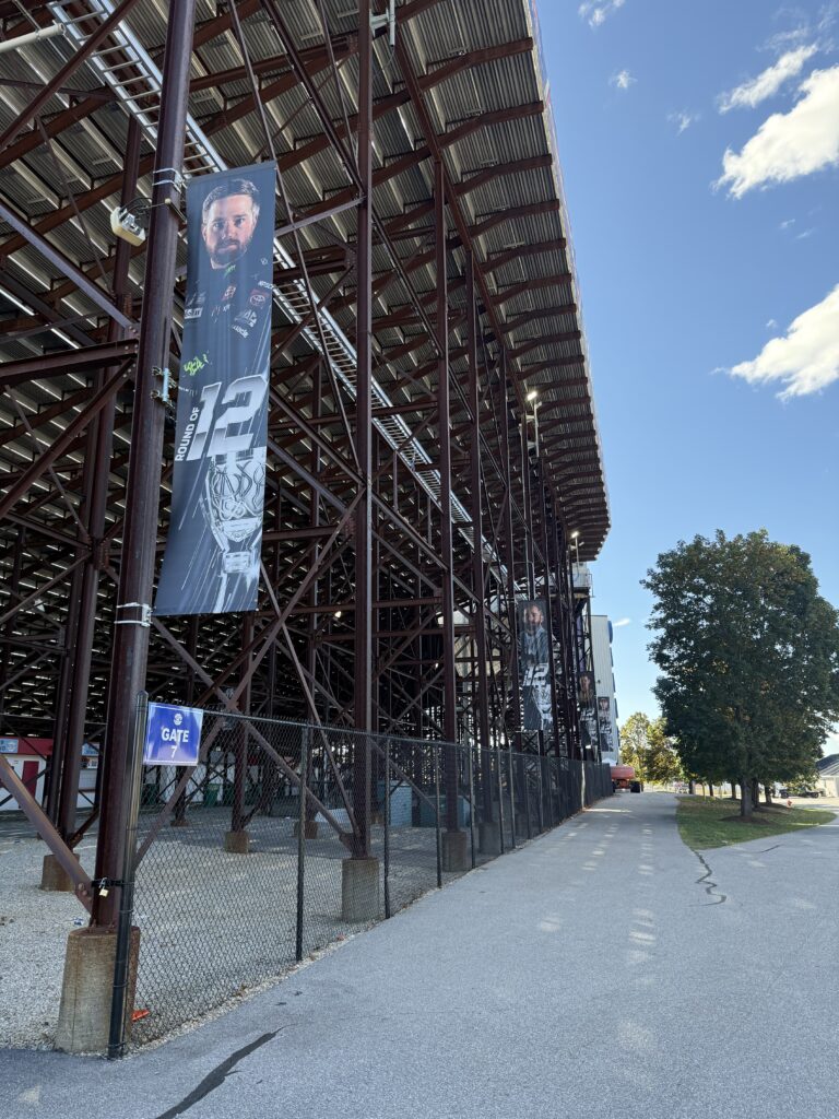 NASCAR signage