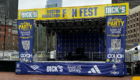 large mesh banner windscreen
