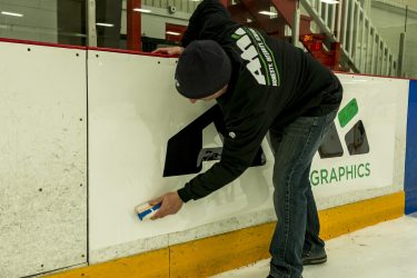 AMI Graphics Dasher Board hockey graphics