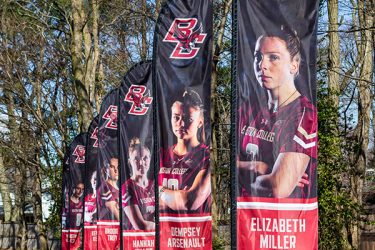 Boston College Feather Flags