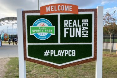 Publix Sports Park Welcome Sign